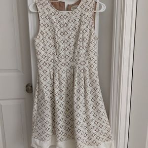 Eliza J lace sleeveless dress